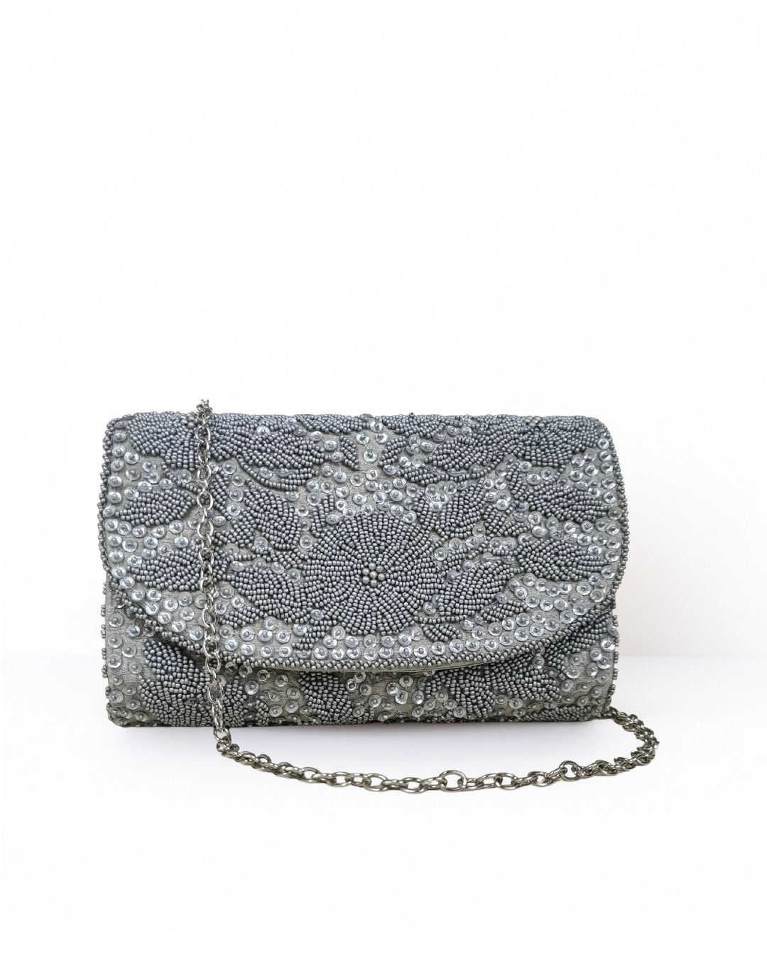 Embroidered clutch collection