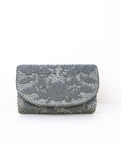 Embroidered clutch collection