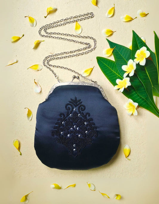 Embroidered Clutch