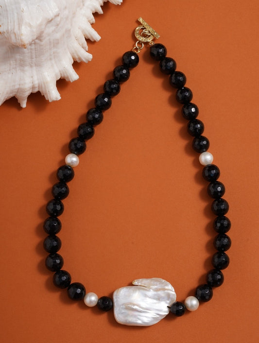 Necklace Beaded Semi Precious