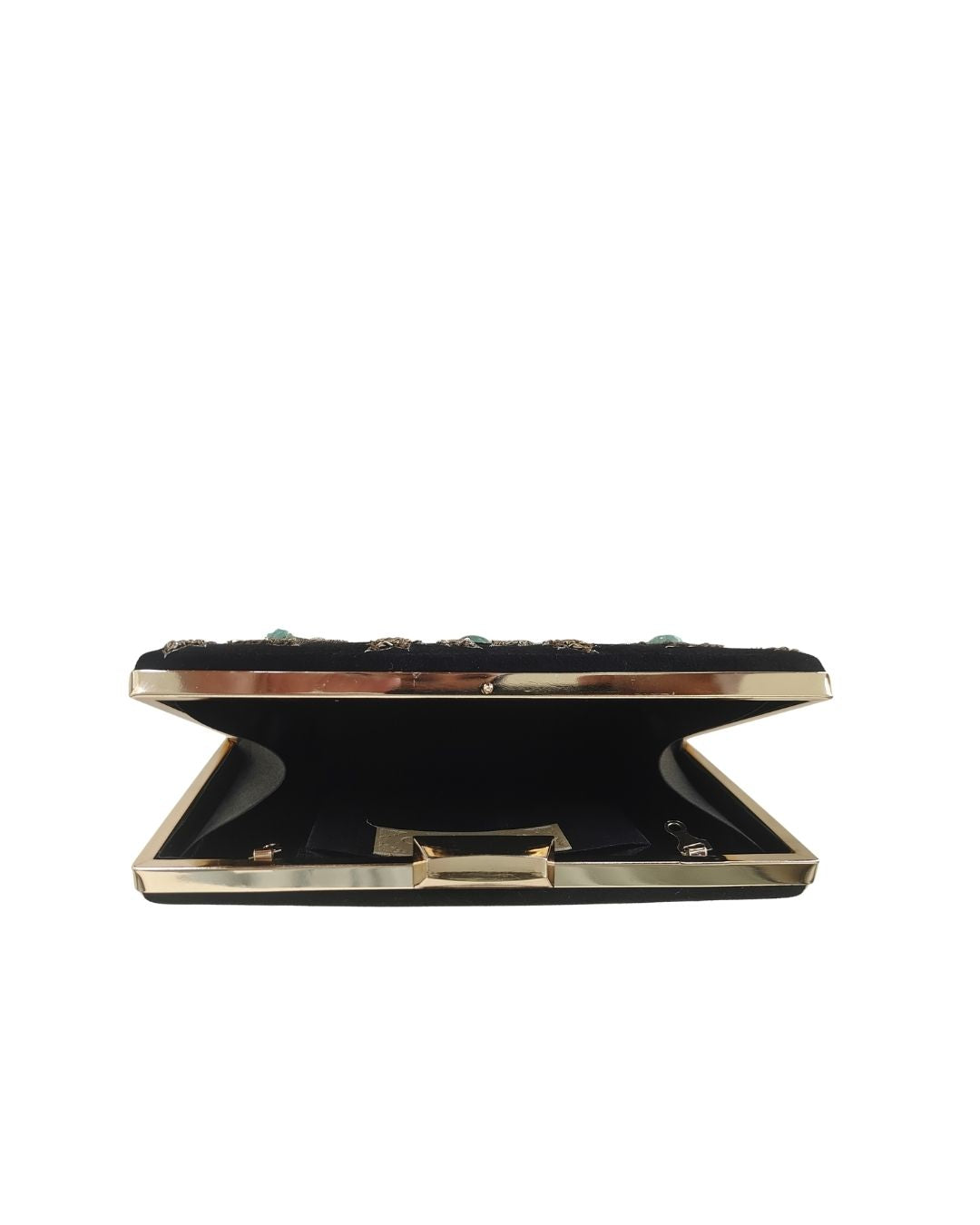 Suede box clutch collection