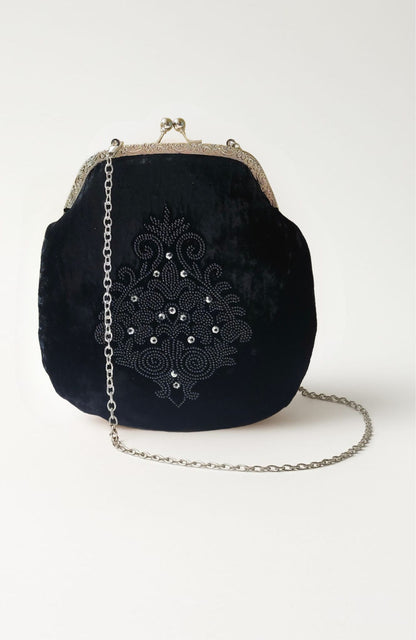Embroidered Clutch