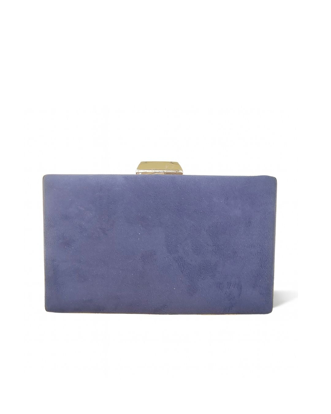 Suede box clutch collection