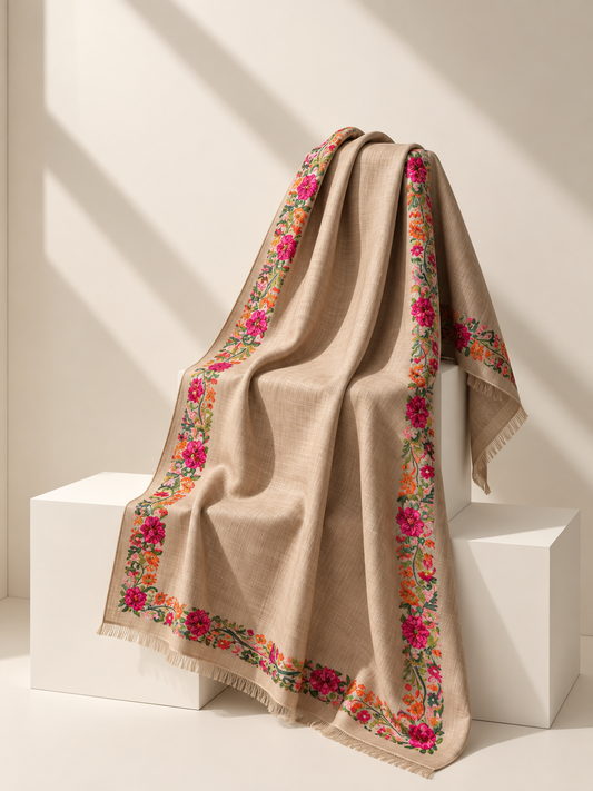 Embroidered Scarves & Stoles