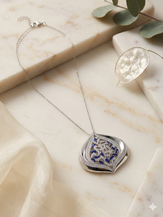 Pendant Silver Cubic Zirconia Pendant