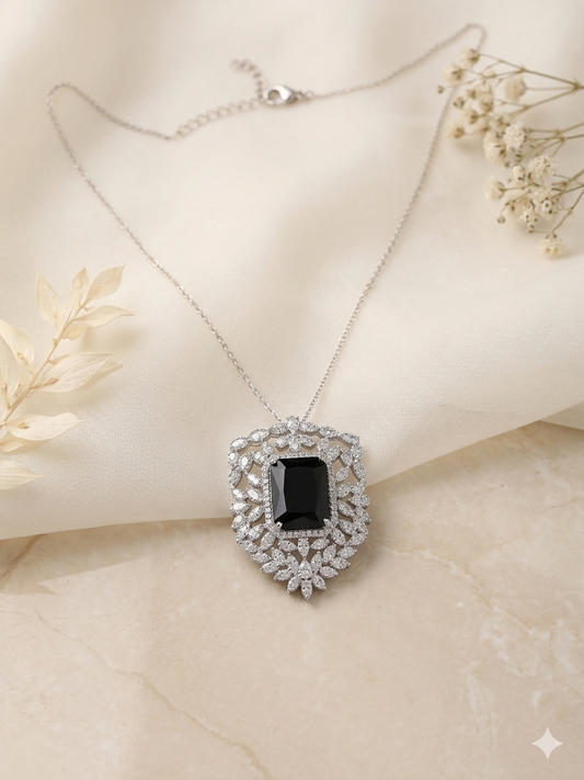Pendant Silver Cubic Zirconia
