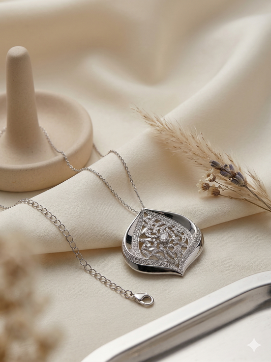 Pendant Silver Cubic Zirconia