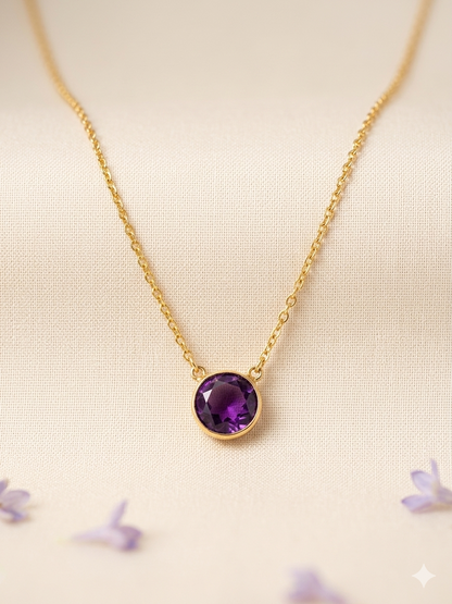 Necklace Silver Gemstone