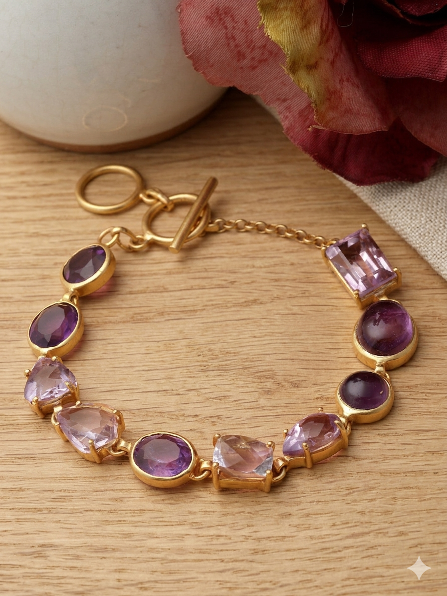 Bracelet Silver Amethyst