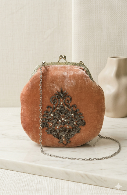 Embroidered Clutch