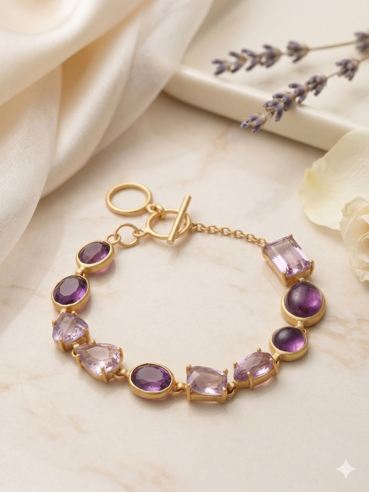 Bracelet Silver Amethyst