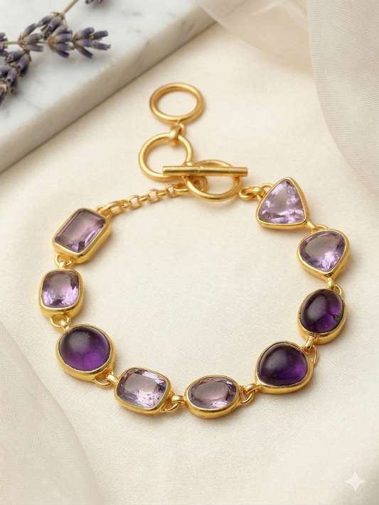 Bracelet Silver Amethyst