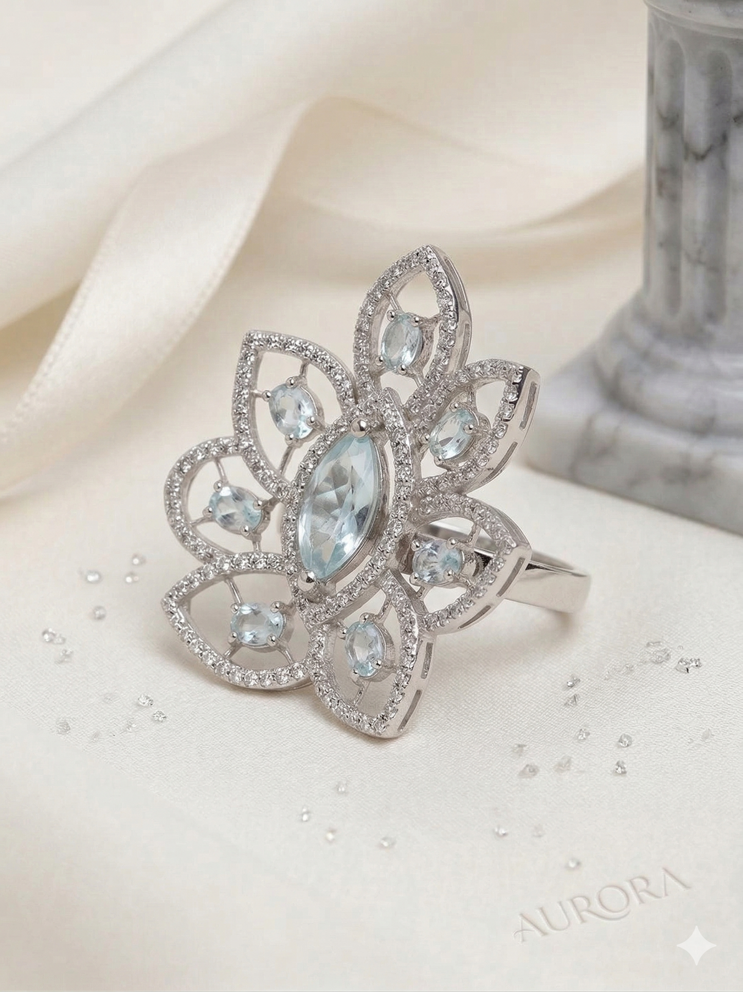 Ring Silver Cubic Zirconia