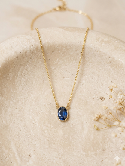 Necklace Silver Gemstone