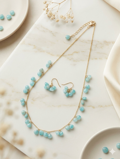 Necklace Silver Gemstone