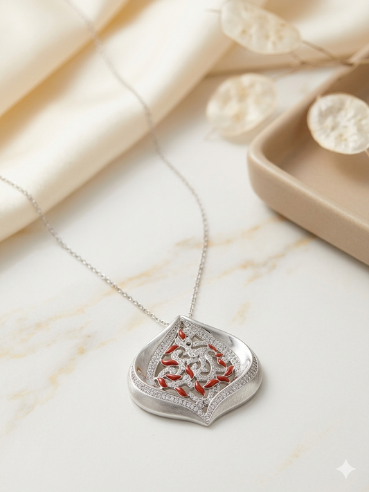 Pendant Silver Cubic Zirconia