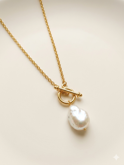 Necklace Silver Pearl