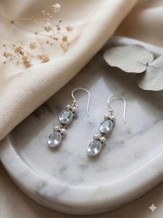 Gemstone Earring