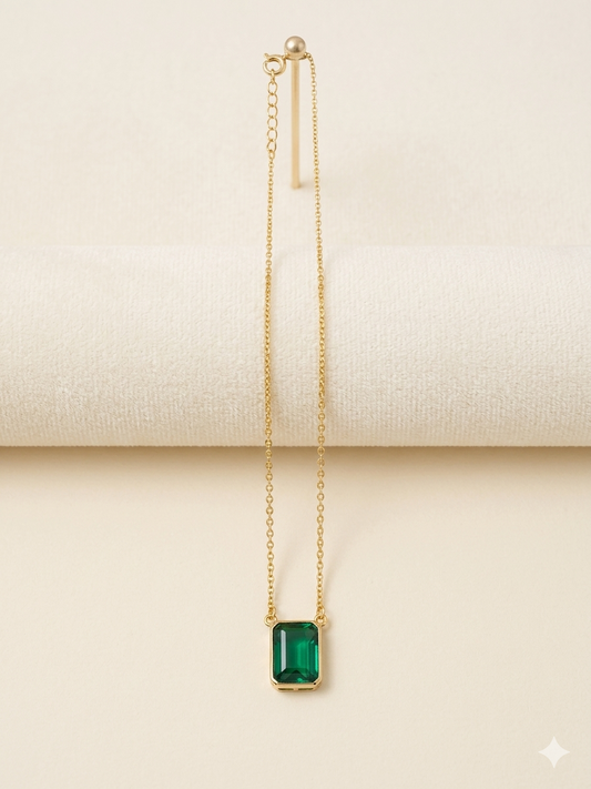 Necklace Silver Gemstone