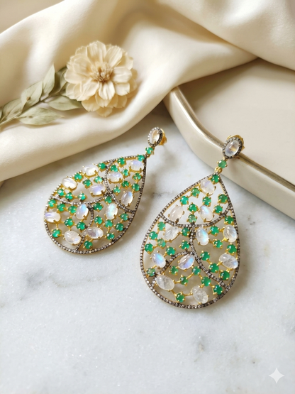 Earring Silver Victorian