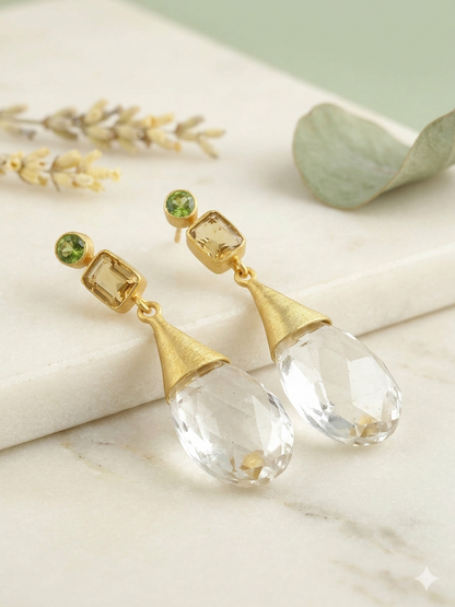 Earring Silver Gemstone
