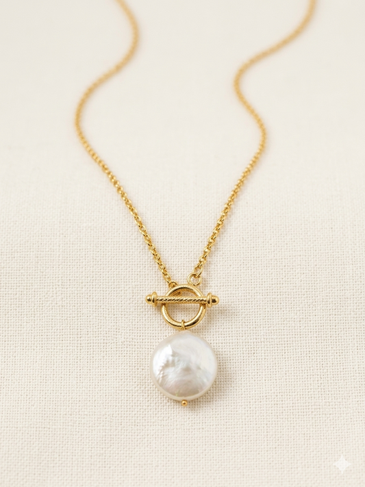 Necklace Silver Pearl