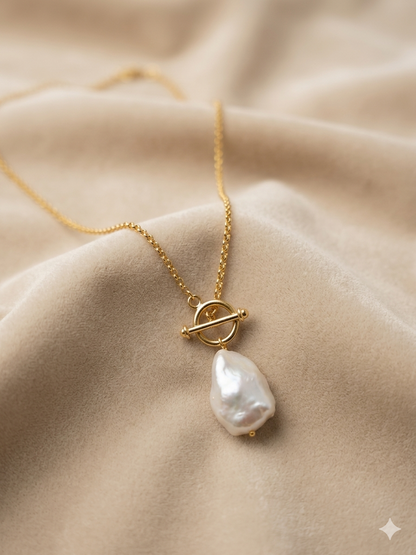 Necklace Silver Pearl