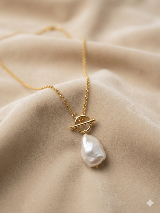Necklace Silver Pearl