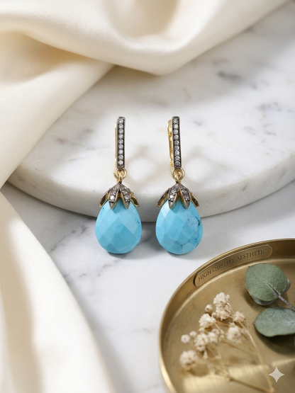 Earring Silver Cubic Zirconia