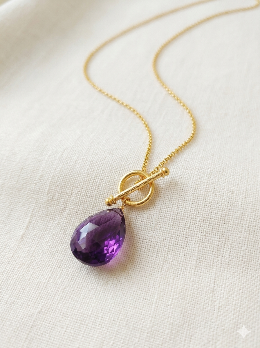 Necklace Silver Gemstone