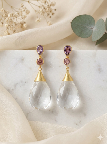 Earring Silver Gemstone
