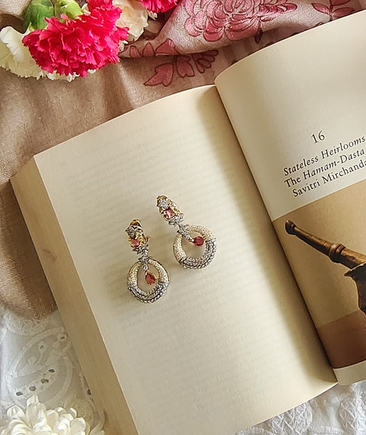 Earring Silver Cubic Zirconia