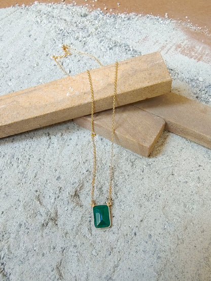 Necklace Silver Gemstone