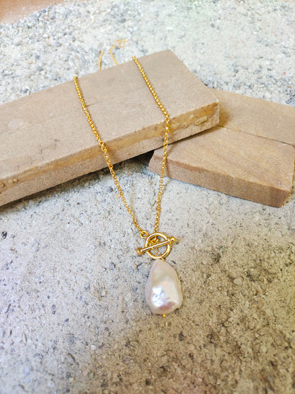 Necklace Silver Pearl