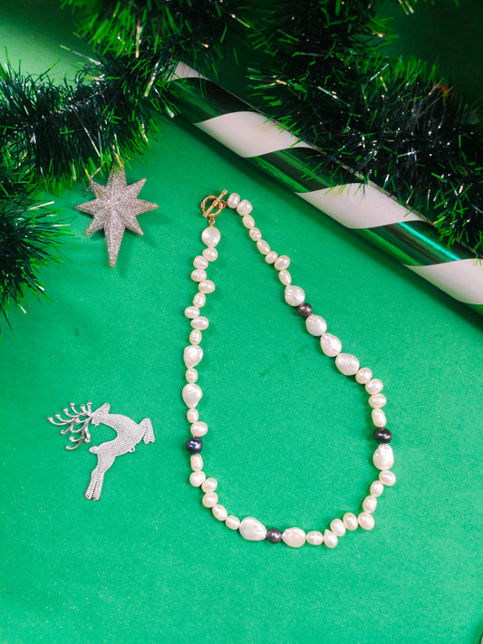 Necklace Beaded Semi Precious