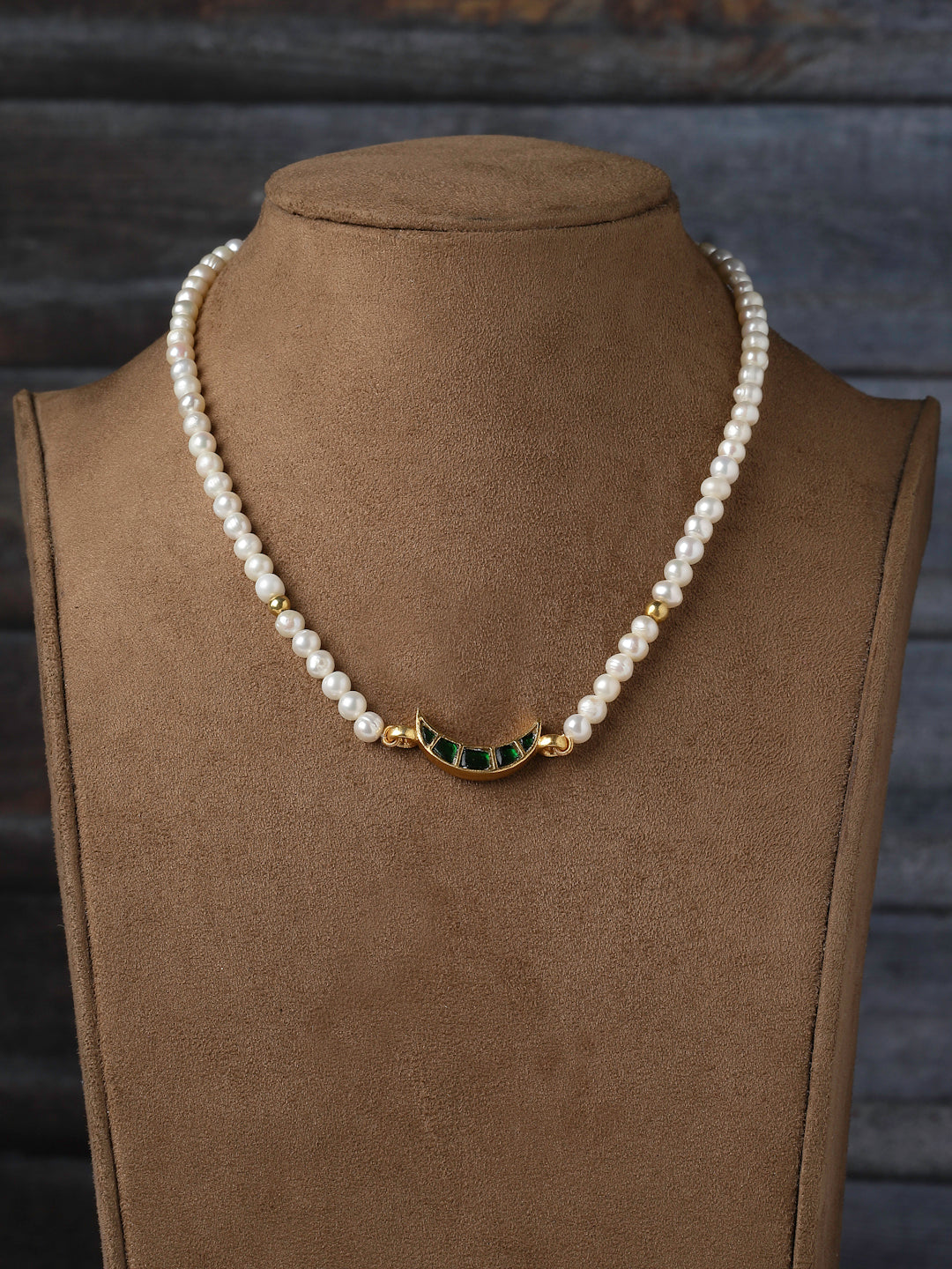 Necklace Pearl Kundan