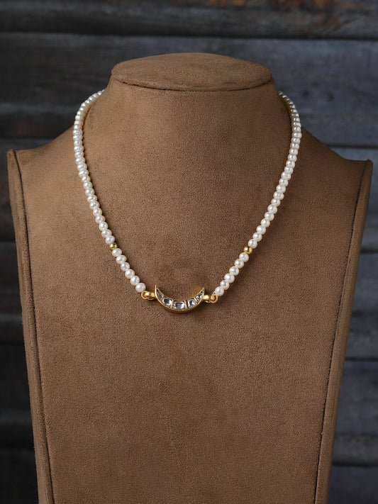 Necklace Pearl Kundan