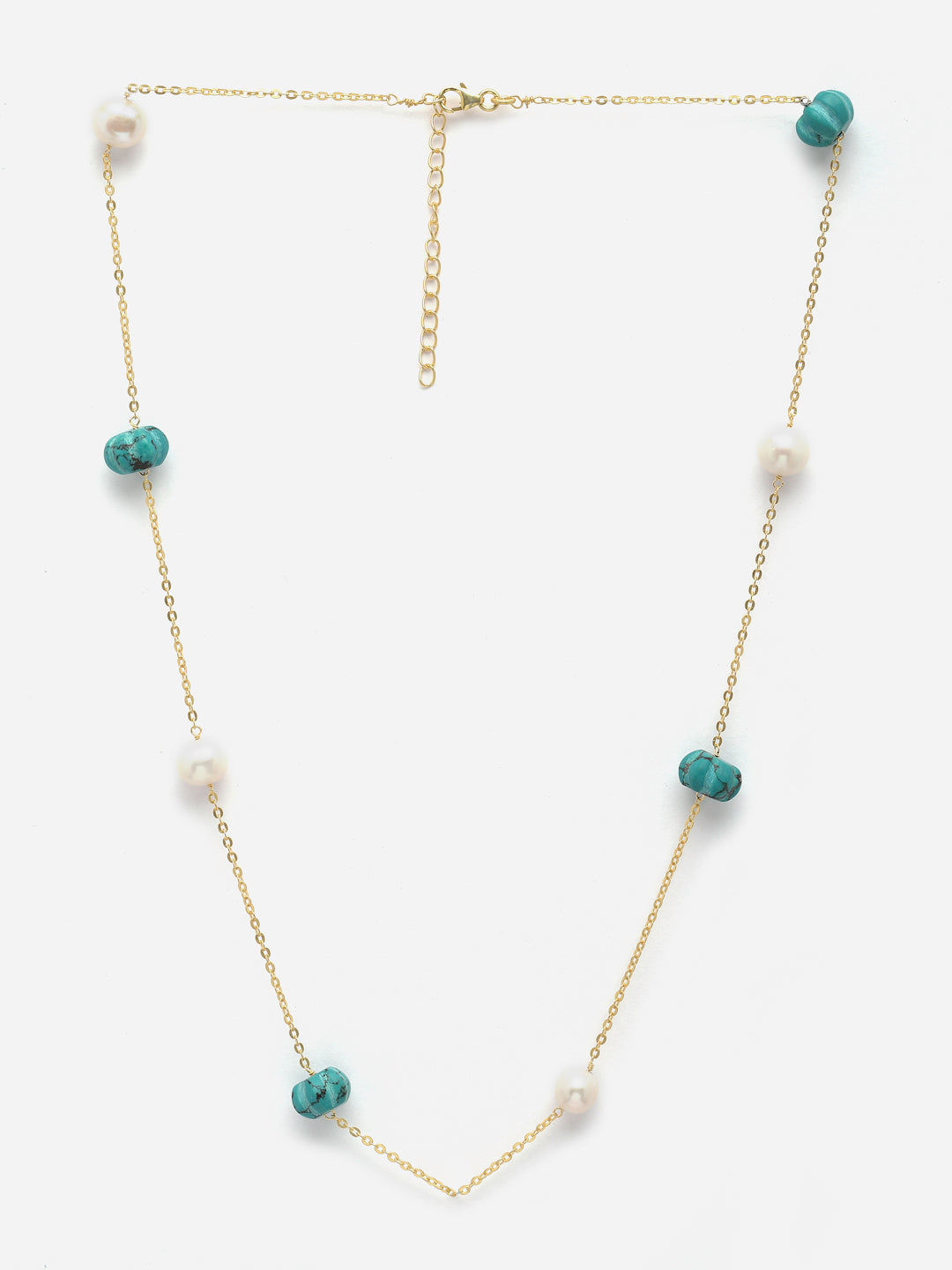 Necklace Pearl Turquoise