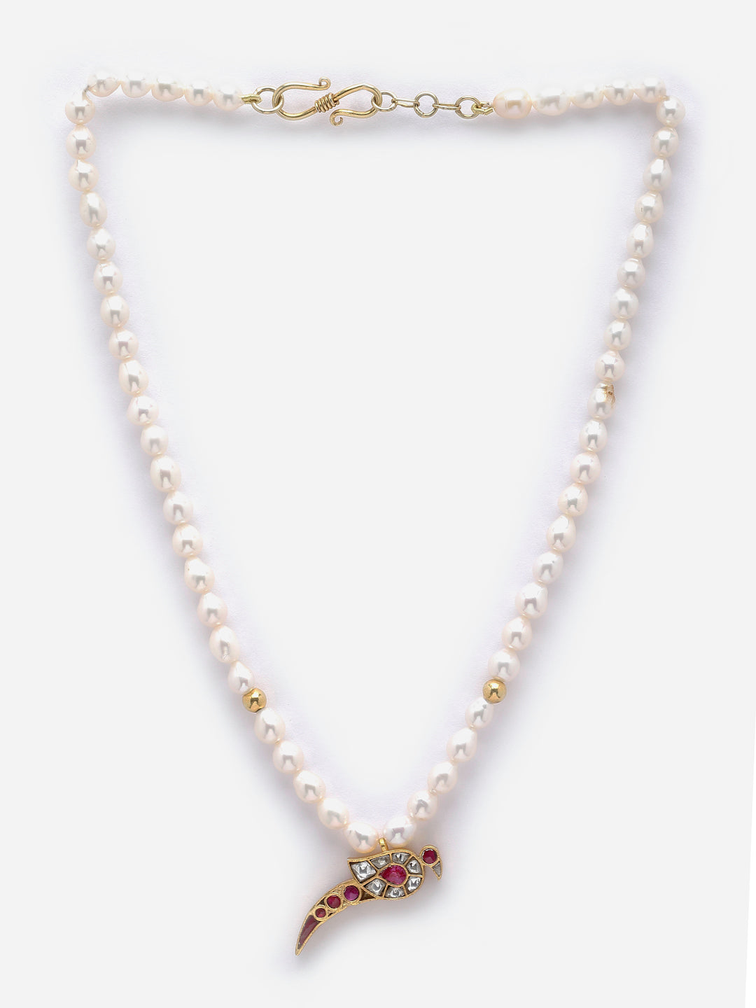 Necklace Pearl Kundan