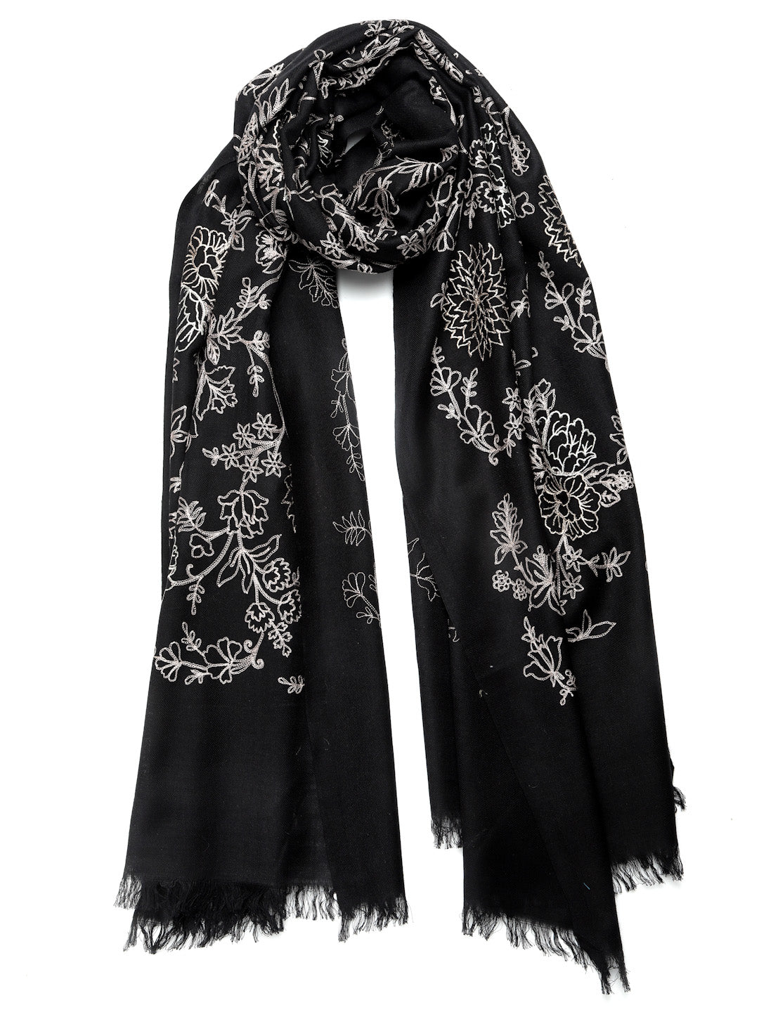 Embroidered Scarves & Stoles