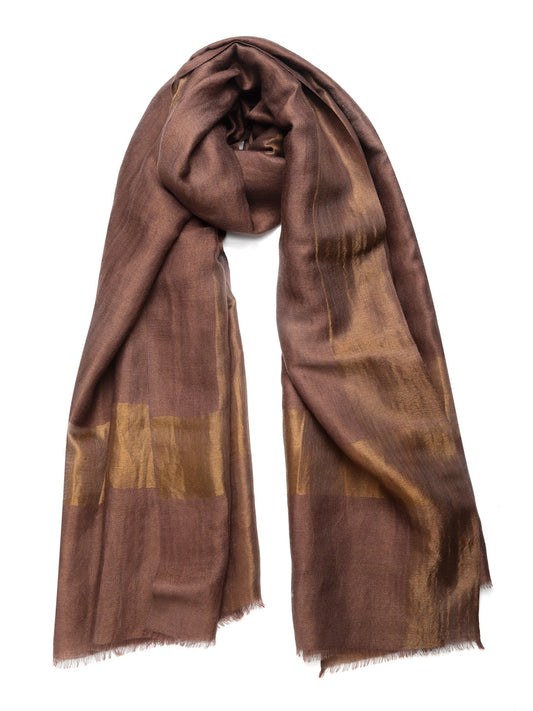 Metallic Scarves & Stoles