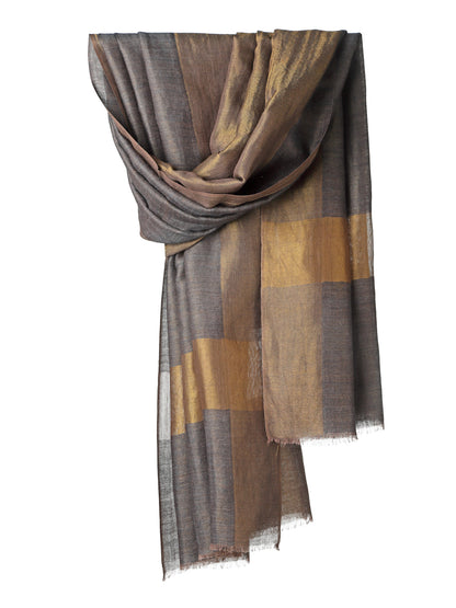 Metallic Scarves & Stoles