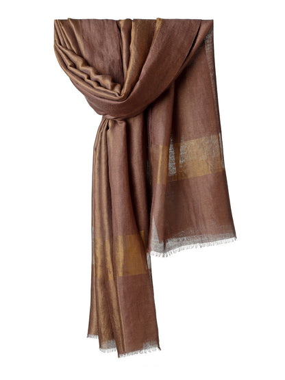 Metallic Scarves & Stoles