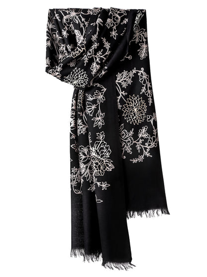 Embroidered Scarves & Stoles