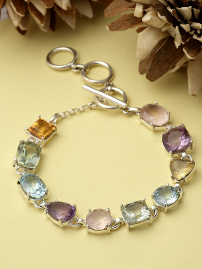 Bracelet Silver Semiprecious