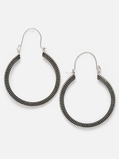 Earring Silver Hoops