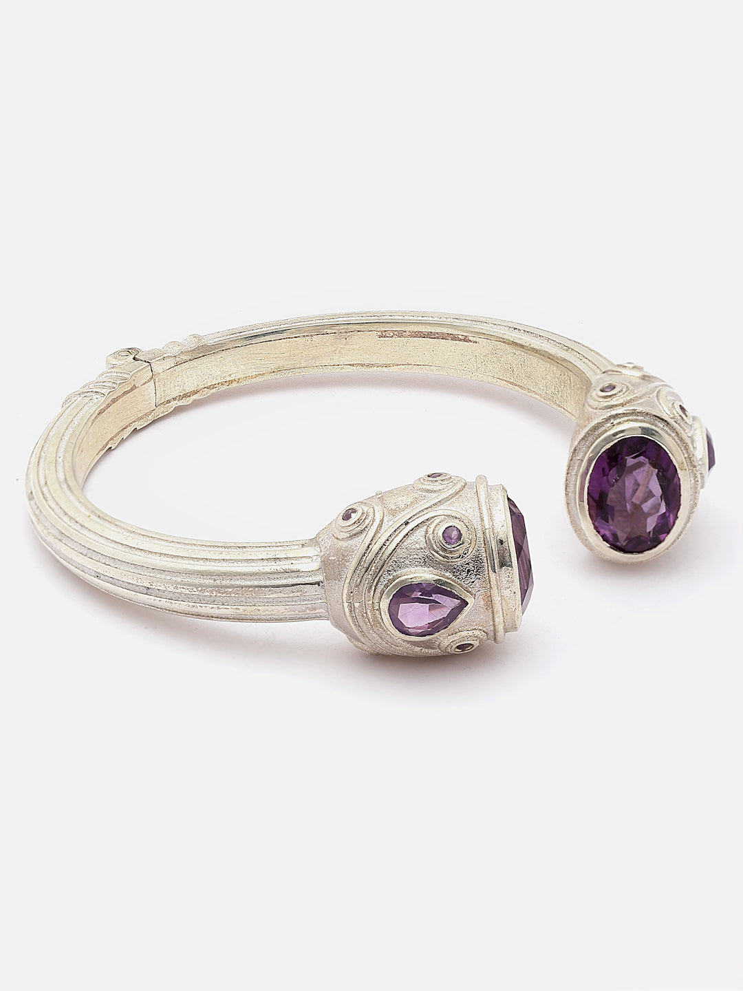 Bangle Silver Amethyst