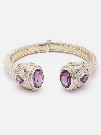 Bangle Silver Amethyst