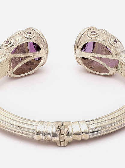 Bangle Silver Amethyst