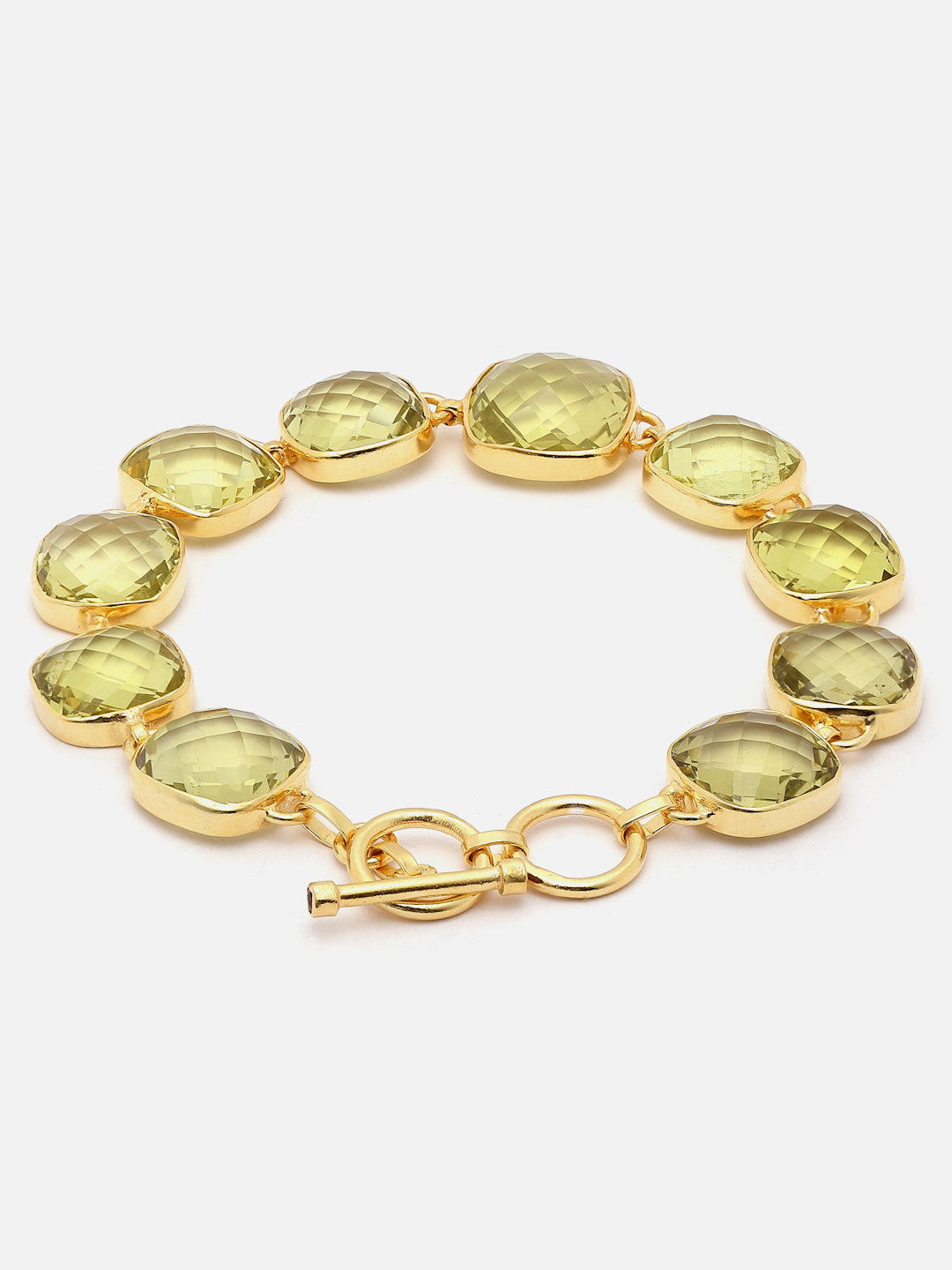 Bracelet Silver Lemon Quartz